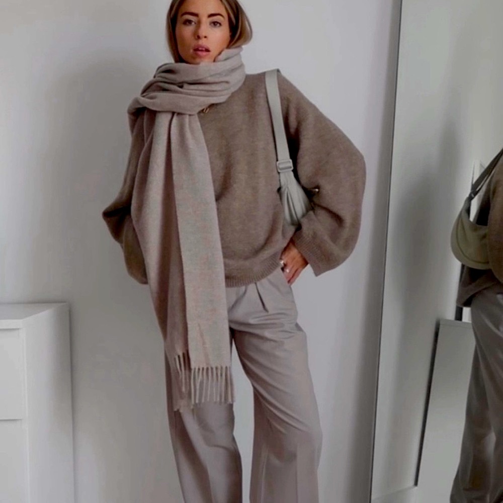 arket alpaca sweater